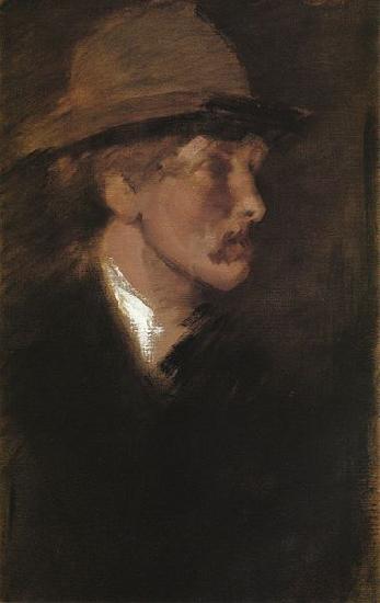 James Abbot McNeill Whistler Study of a Head Germany oil painting art